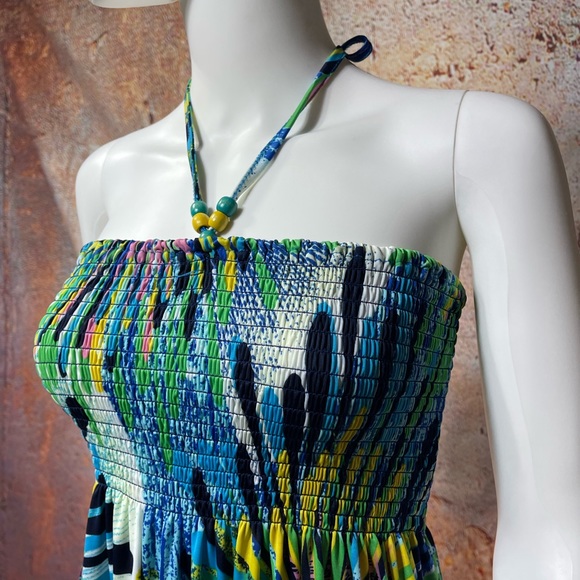 Tropical maxi dress NWT - Picture 3 of 8